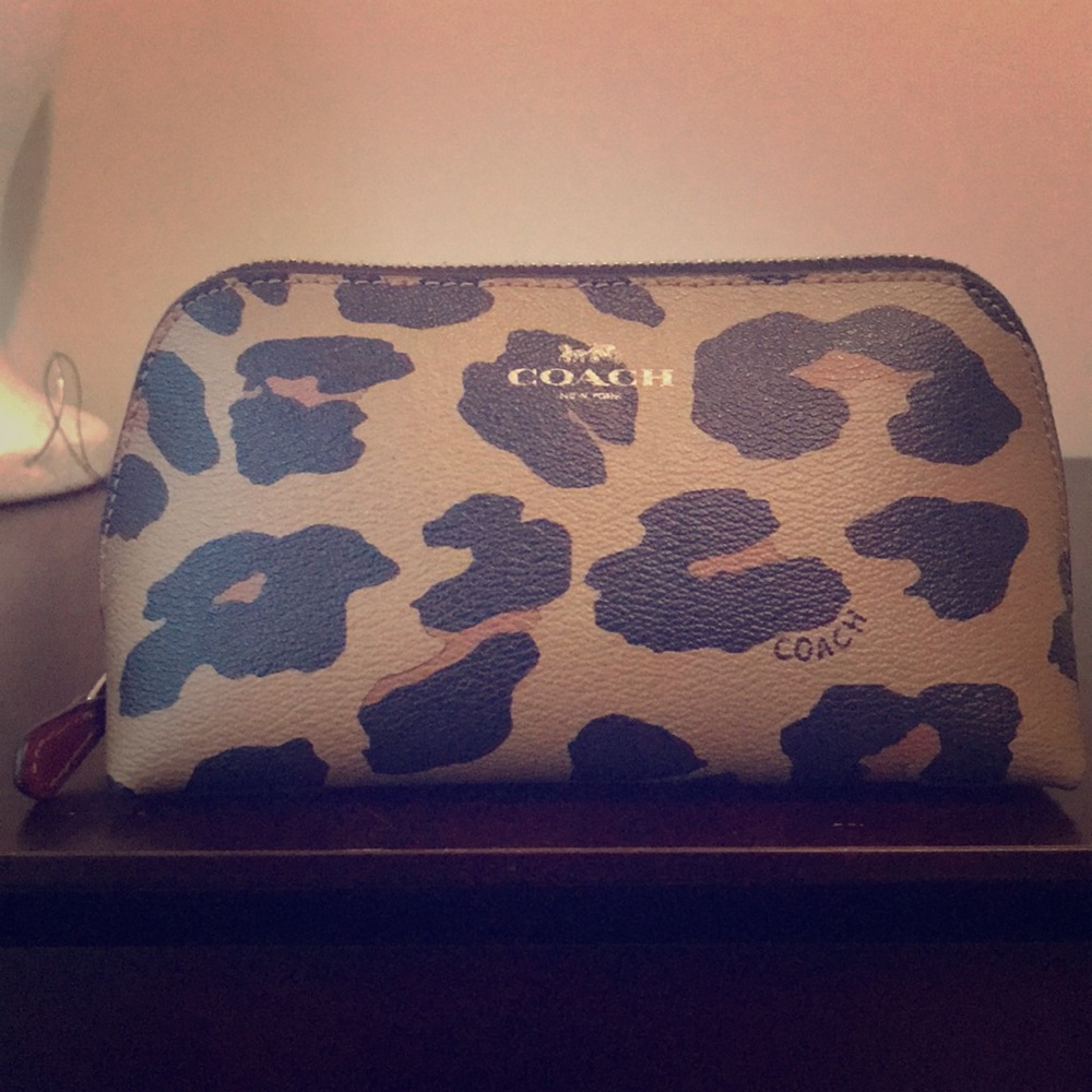 Coach Mini Travel Cosmetic Bag
